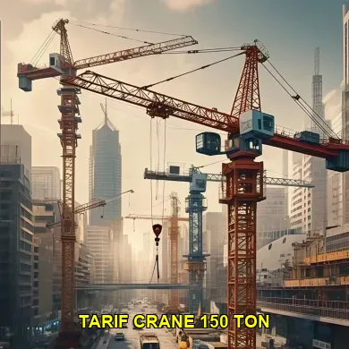 tarif crane 150 ton